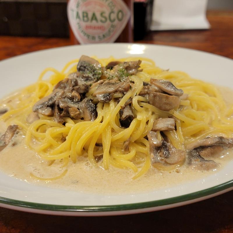 ボルチーニクリーム大盛り(CHAYA 八重洲店)