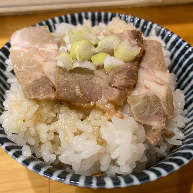 ミニチャーシュー丼(中華そば つけ麺 永福)