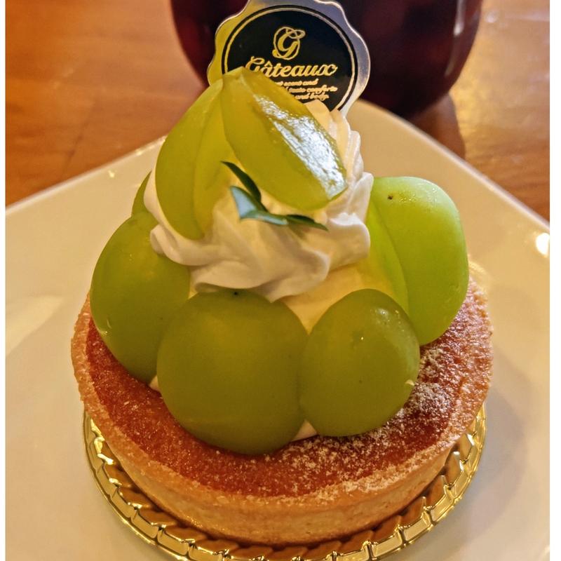 シャインマスカットのタルト(ボンコアンコーヒー （Bon Coin COFFEE）)