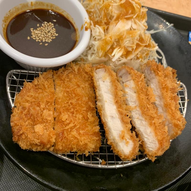 クーポン味噌ロースかつ定食(松のや 上板橋店 )