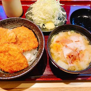 かつ丼豚汁セット