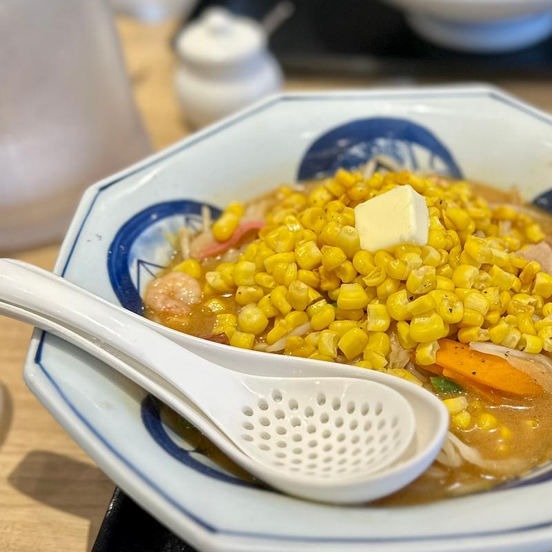 北海道コーンバターみそちゃんぽん(リンガーハット 横浜十日市場店)