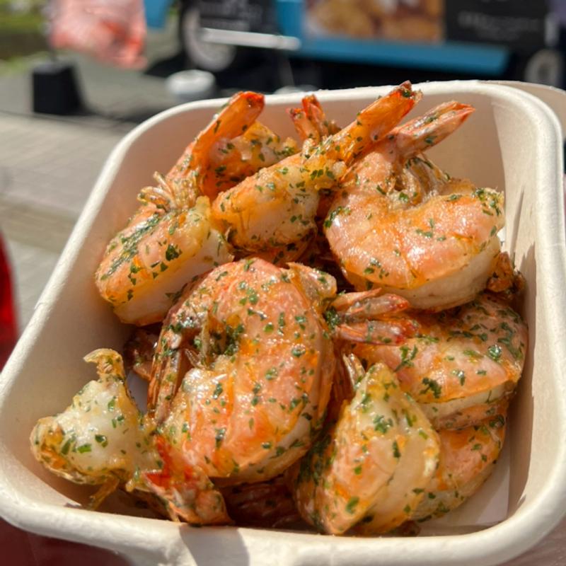 ガーリックシュリンプL(道の駅 川辺やすらぎの郷)