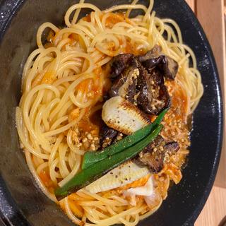 夏野菜バタチキスパ