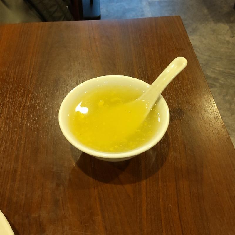 チャーハンスープ(重慶四川料理 一祠八堂)