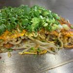 厳島焼（広島焼）(焼きそば お好み焼き 鉄板 厳島 天満天神橋本店)