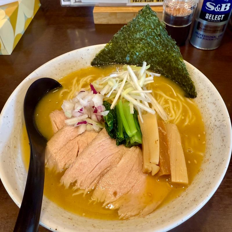 ポタージュ塩(野菜ポタージュ拉麺と丼物 七の介)