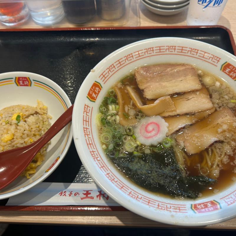 ラーメンランチセット(餃子の王将 長浜店 （ギョウザノオウショウ）)