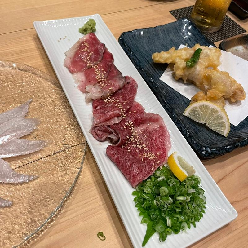 和牛コウネ炙り(肆一饗（ほしいままいっきょう）)