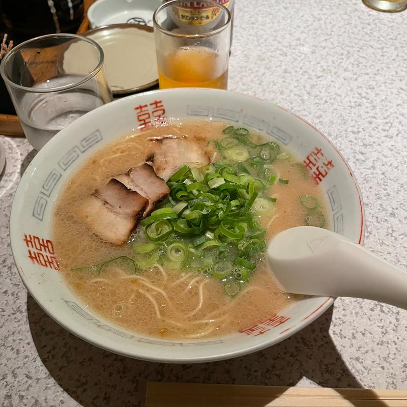 長浜ラーメン(長浜ラーメン長浜一番流川店)