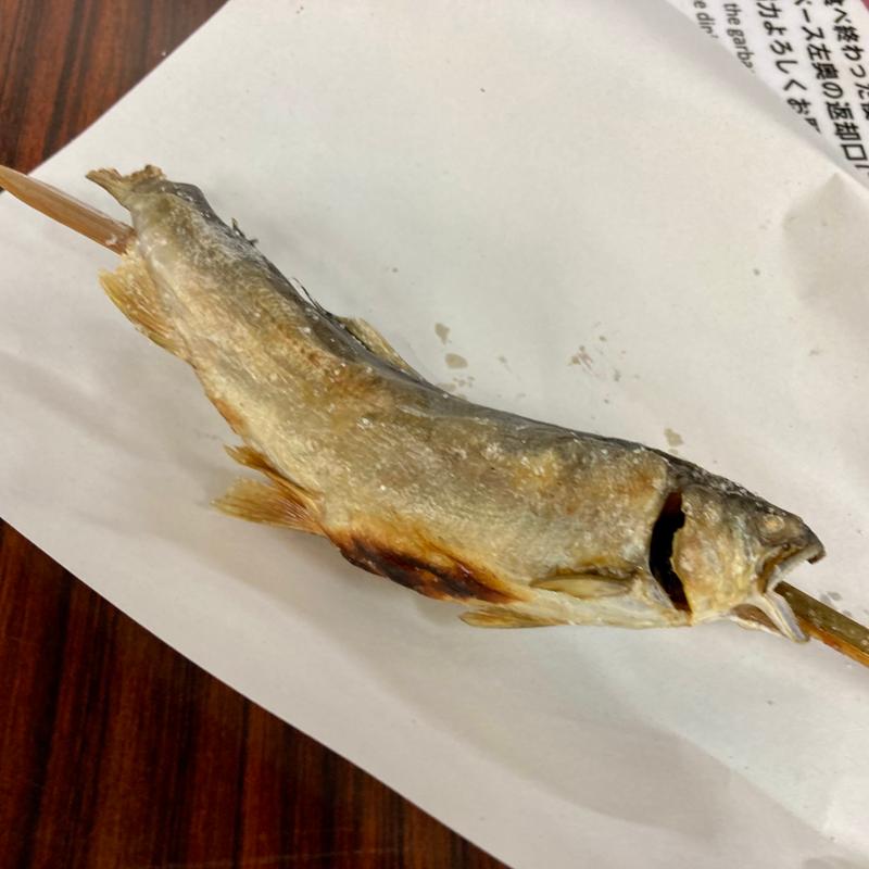 あゆの塩焼き(湯滝レストハウス （奥日光　湯滝レストハウス　レストラン　シャレー）)
