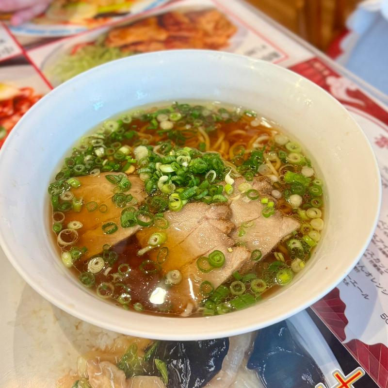 青葱ラーメン(魯園菜館 大阪・関西万博店)
