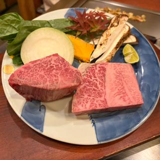 ステーキ 上