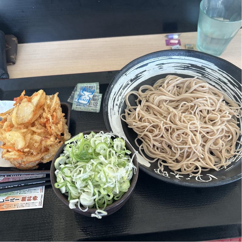 もりそば　かきあげ(ゆで太郎 越谷大間野町店 )