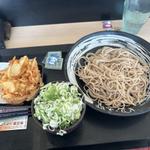 もりそば　かきあげ