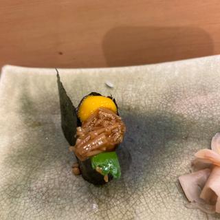 なめ茸うずら軍艦