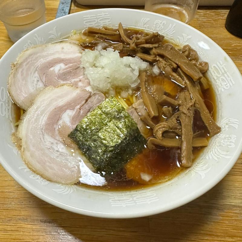 バラチャーシューメンマ 大(みんみんラーメン 本店 )