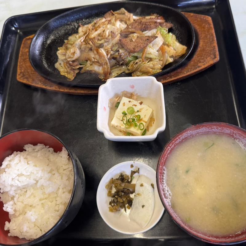 レバー焼き定食(八ちゃん食堂 )