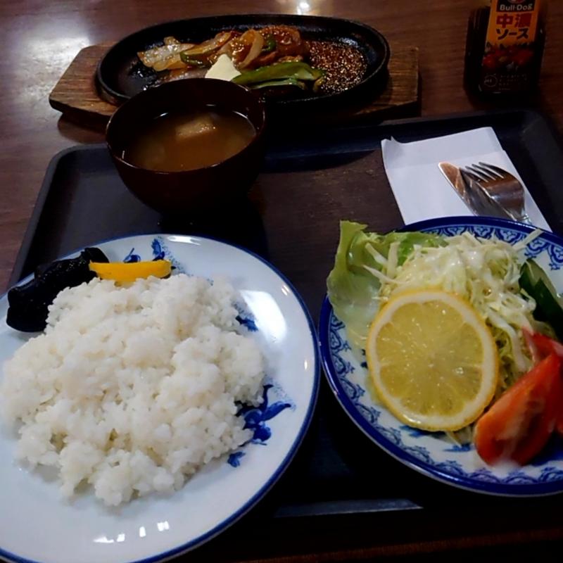 ポークソテーライス(萬盛庵)