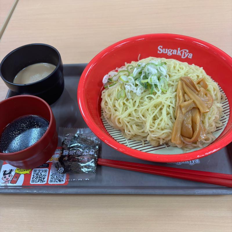 ざるラーメン大盛り(スガキヤ フィール南岡崎店)