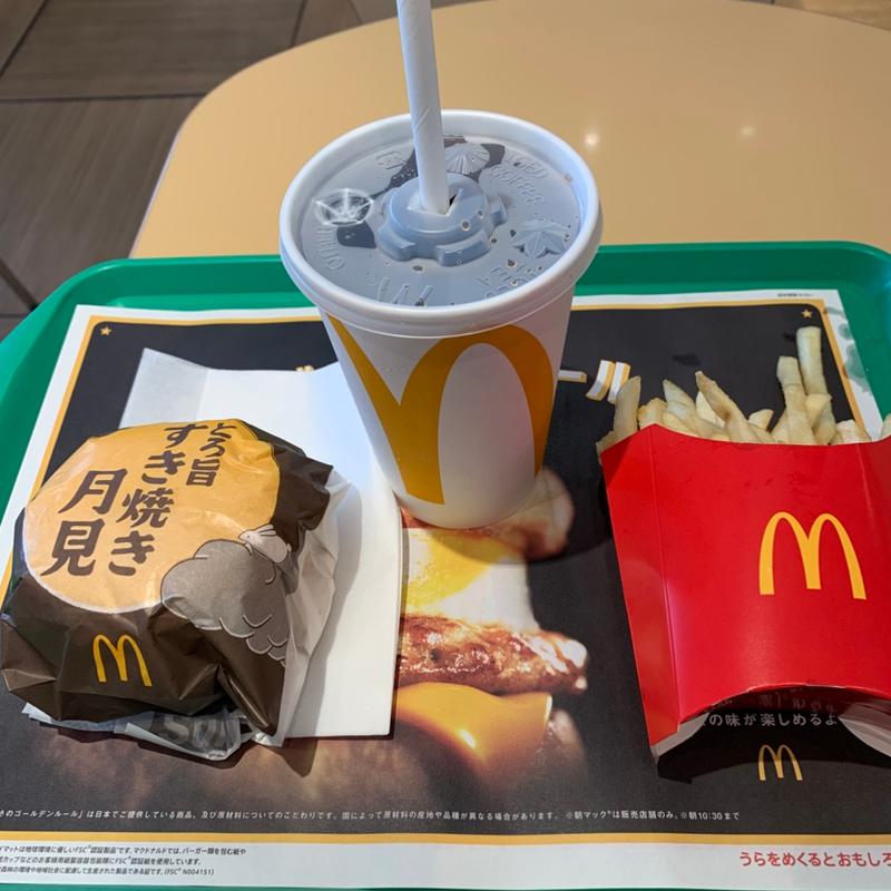 とろ旨すき焼き月見セット(マクドナルド みずほ台西口店)