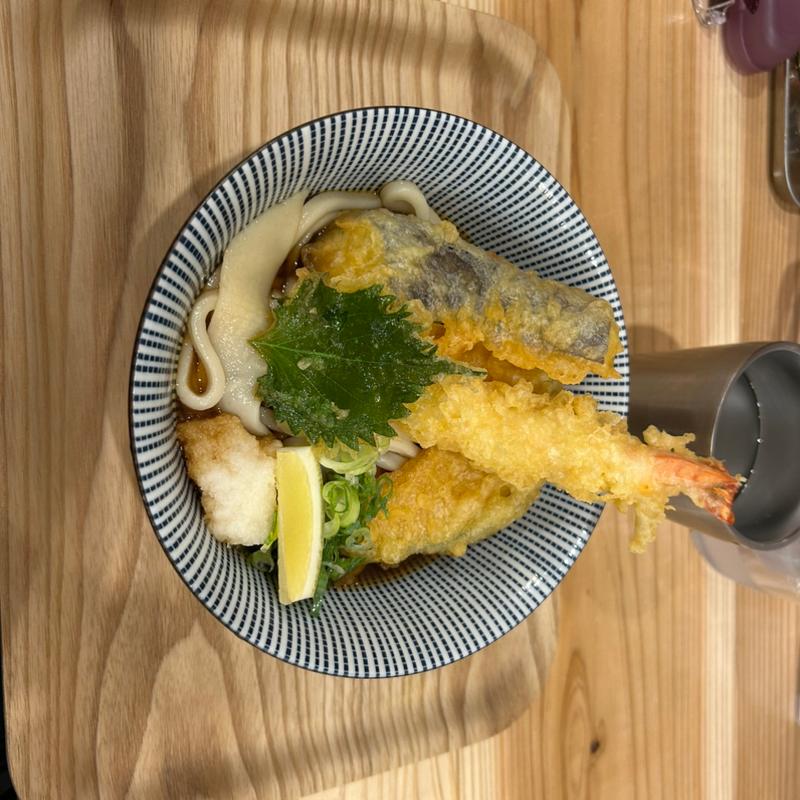 天盛りぶっかけうどん(自家製うどん うさ)