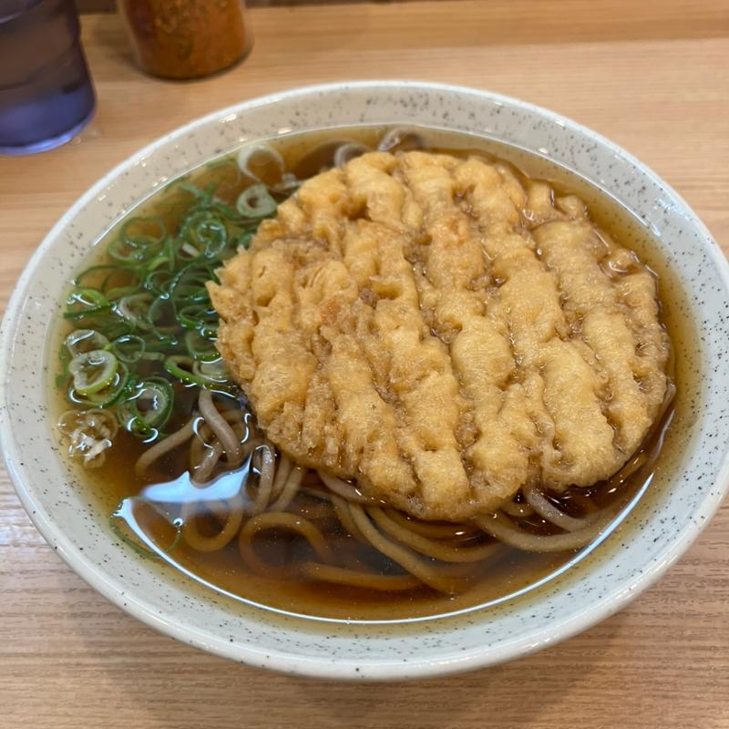 天ぷらそば(山陽そば垂水店)