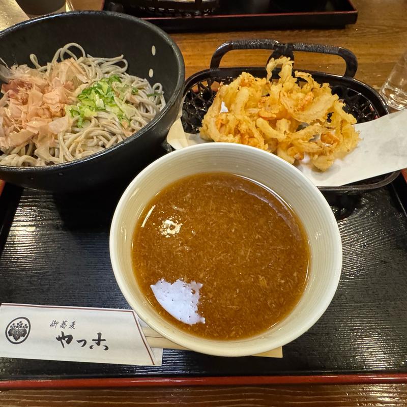 海鮮かき揚げそば(やっこ 城東 )