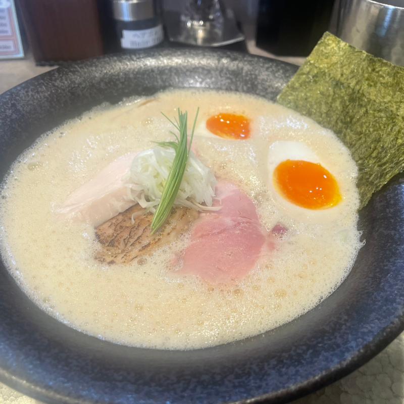 特製大阪鶏白湯そば(小麦と生きる道)