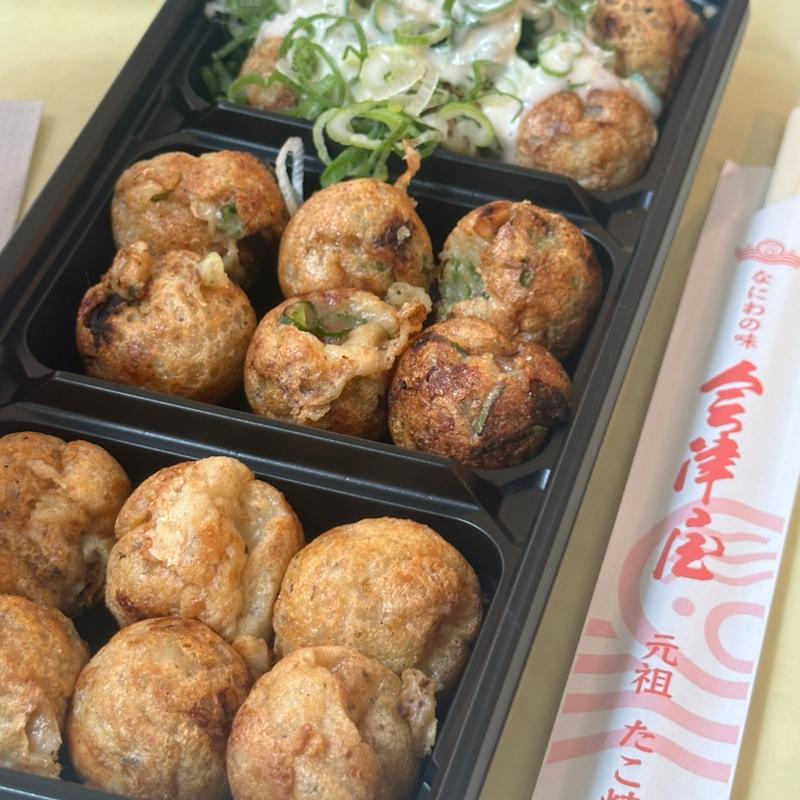 3種盛り(元祖たこ焼き 会津屋 天保山店)