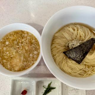 昆布水塩ワンタンつけ麺