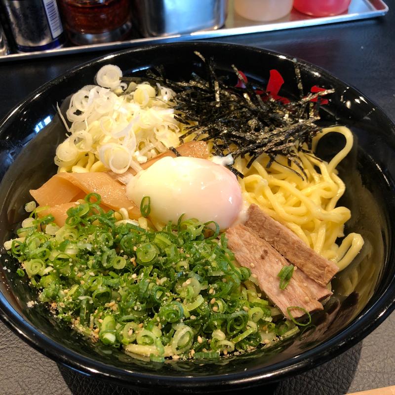 油そば大盛(東京油組総本店 たまプラーザ組)