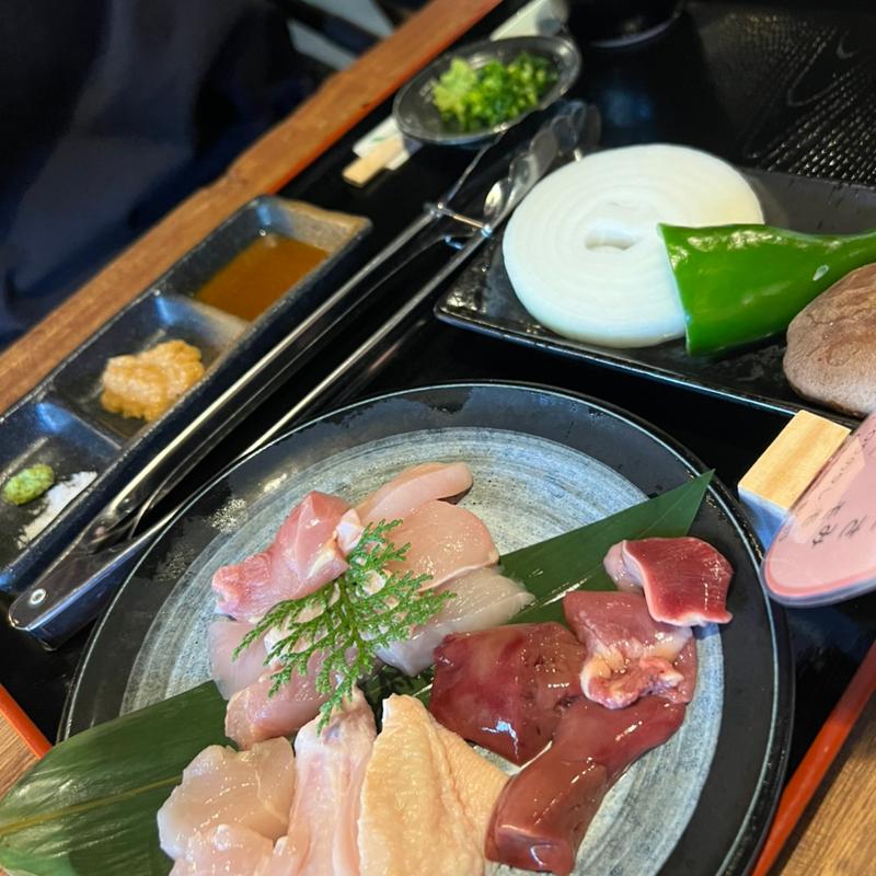 炭火焼 播州百日どりコース(いろり　勢賀の郷)