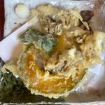 舞茸と野菜の天盛り