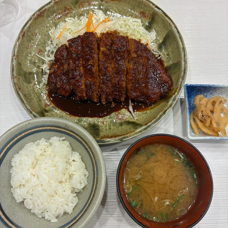 ロースとんかつ定食(矢場とん エスカ店)