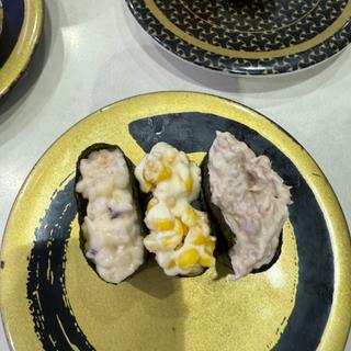 サラダ軍艦三種盛り