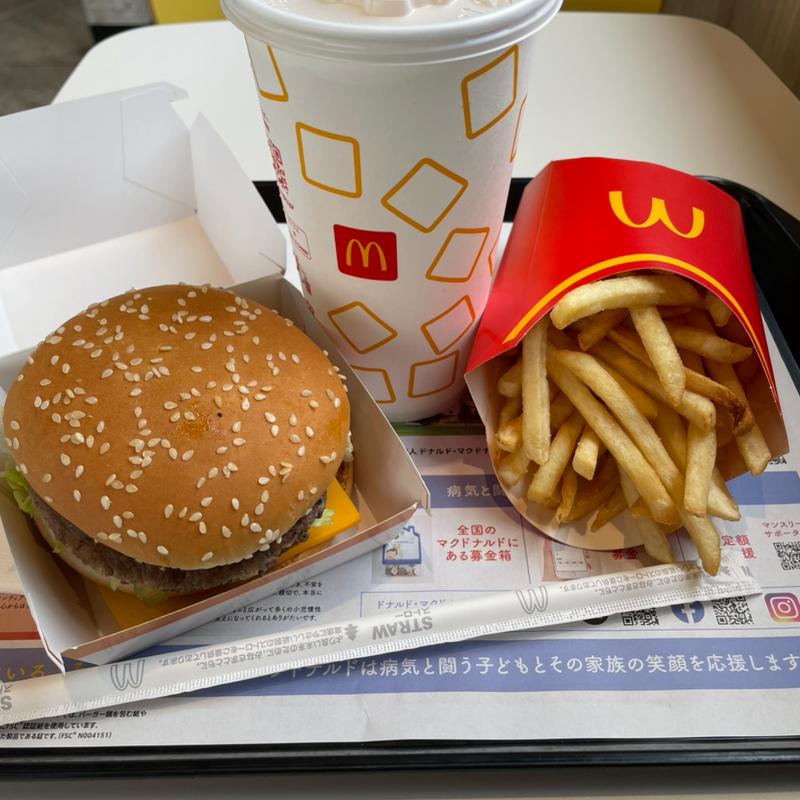 ビッグマックLLセット(マクドナルド 佐野浅沼店)