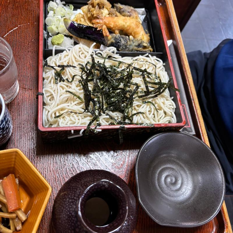 天ざるそば(食事処丸登)