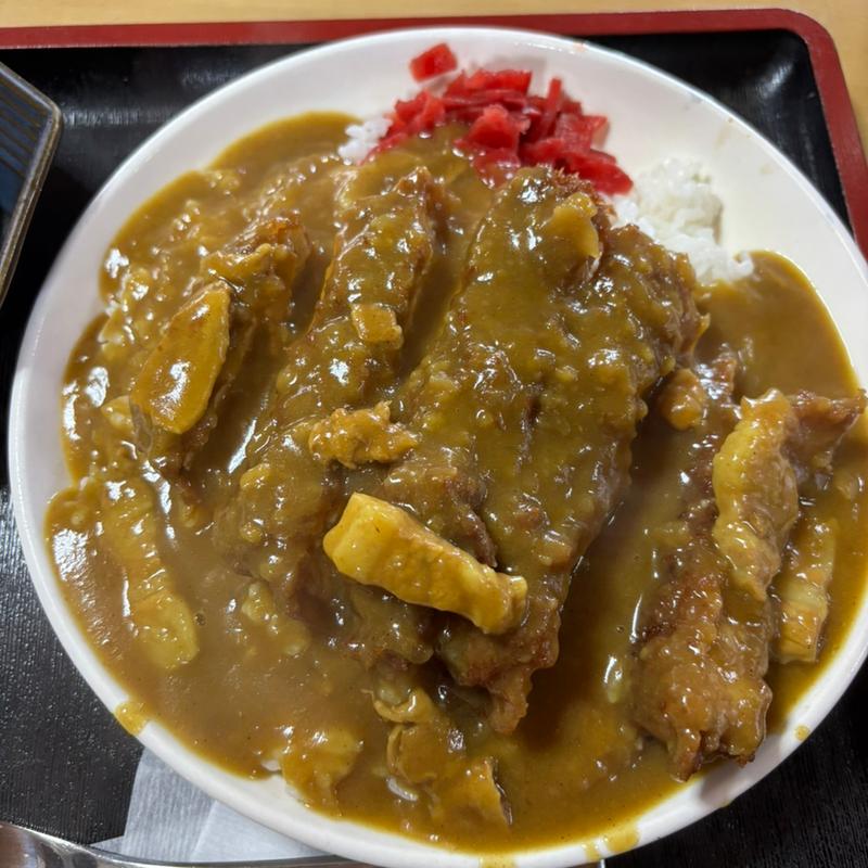 カツカレー(食事処丸登)