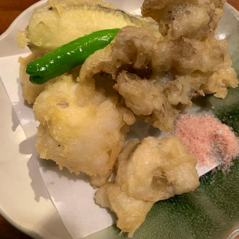 ハモ天ぷら(立ち飲み ますらお)