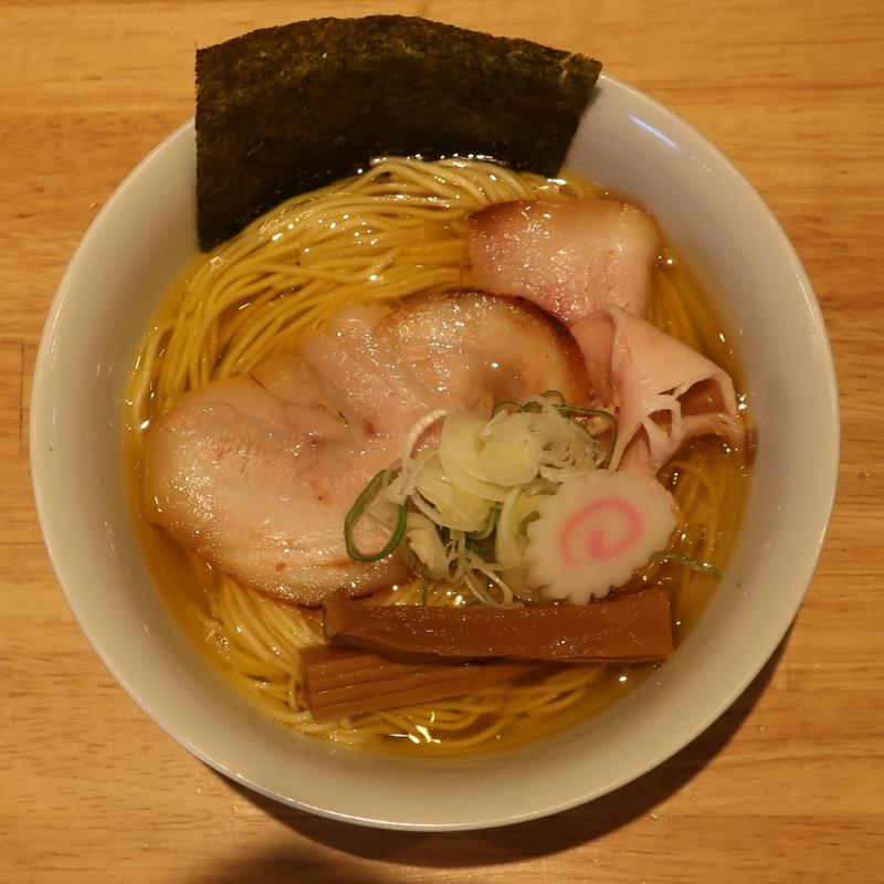 地鶏らぁ麺(塩)(竜の髭 ramen-labo)