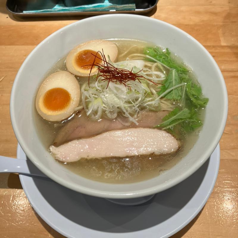 味玉塩らーめん(麺家 たけ田)