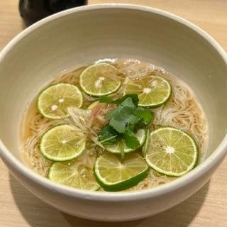 冷製すだち蕎麦