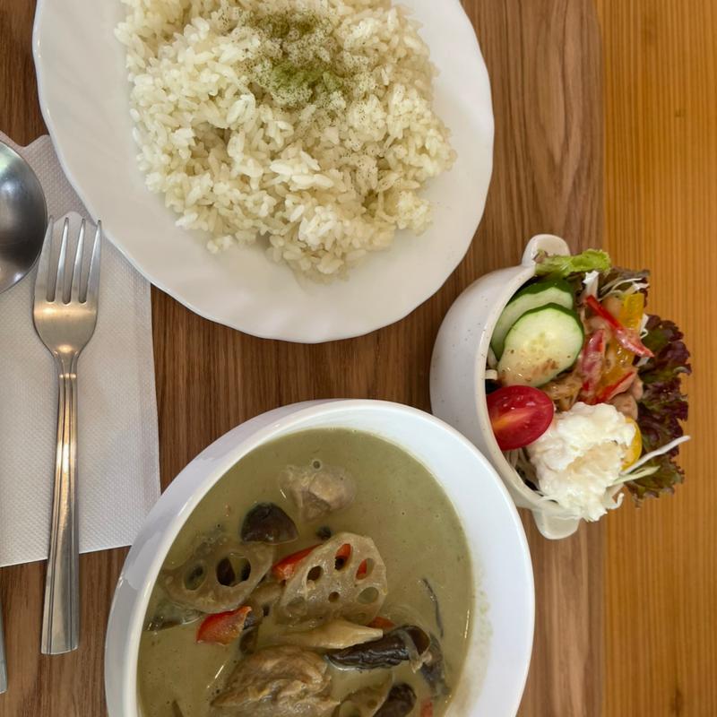 グリーンカレー(モリンガカフェ Cafe & relaxation)