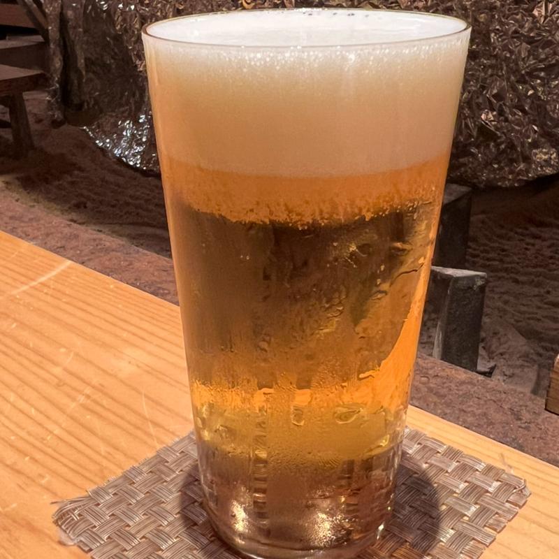 エビス生ビール(とんかつと、しゃぶしゃぶ。黒豚ふくや)