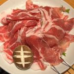 しゃぶしゃぶ食べ比べ　薩摩黒豚　茶美豚