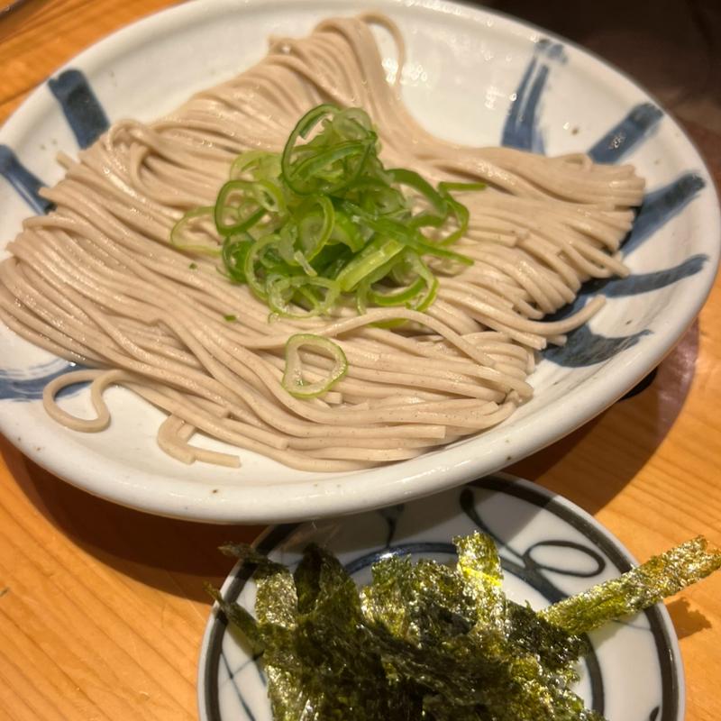 蕎麦　（鍋仕上げそば）(とんかつと、しゃぶしゃぶ。黒豚ふくや)