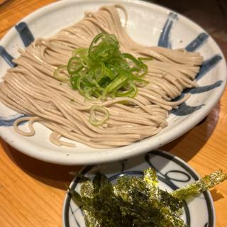 蕎麦　（鍋仕上げそば）(とんかつと、しゃぶしゃぶ。黒豚ふくや)