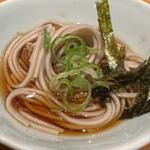 蕎麦　（鍋仕上げそば）(とんかつと、しゃぶしゃぶ。黒豚ふくや)