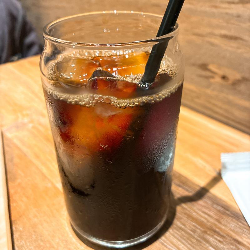 アイスコーヒー(fiveran osaka coffee BASE 松坂屋高槻店)